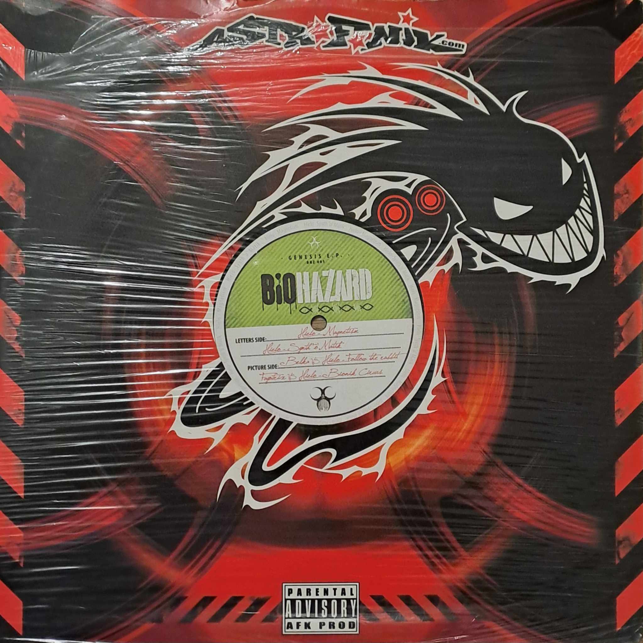 Biohazard 01 - vinyle freetekno